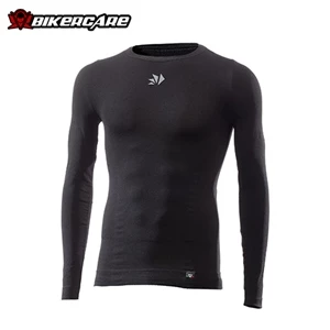 ÁO LÓT GIÁP SIXS TS2 V2 KHÁNG KHUẨN BỐN MÙA - ALL BLACK