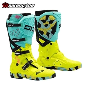 GIÀY MOTOCROSS SIDI CROSSAIR X - MINT FLUO YELLOW