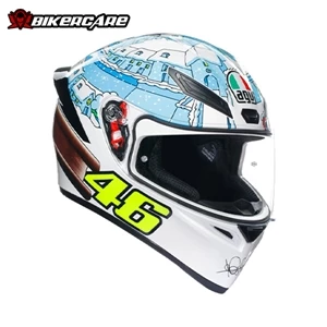 MŨ FULLFACE AGV K1S - ROSSI WINTER TEST 2017 - 2024