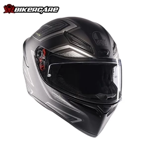 MŨ FULL FACE AGV K1 S - SLING MATT BLACK/ GREY - 2024