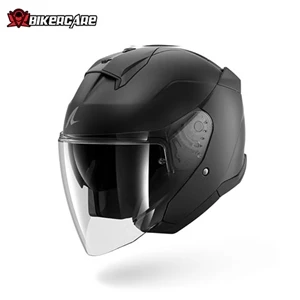 MŨ BẢO HIỂM 3/4 SHARK  SKWAL JET Blank Matte Black Matte