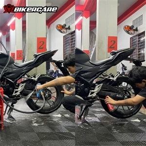 COMBO VỆ SINH - DƯỠNG SÊN XE PHÂN KHỐI NHỎ