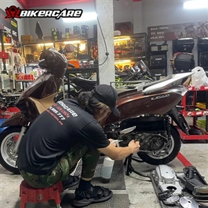 VỆ SINH NỒI XE TAY GA